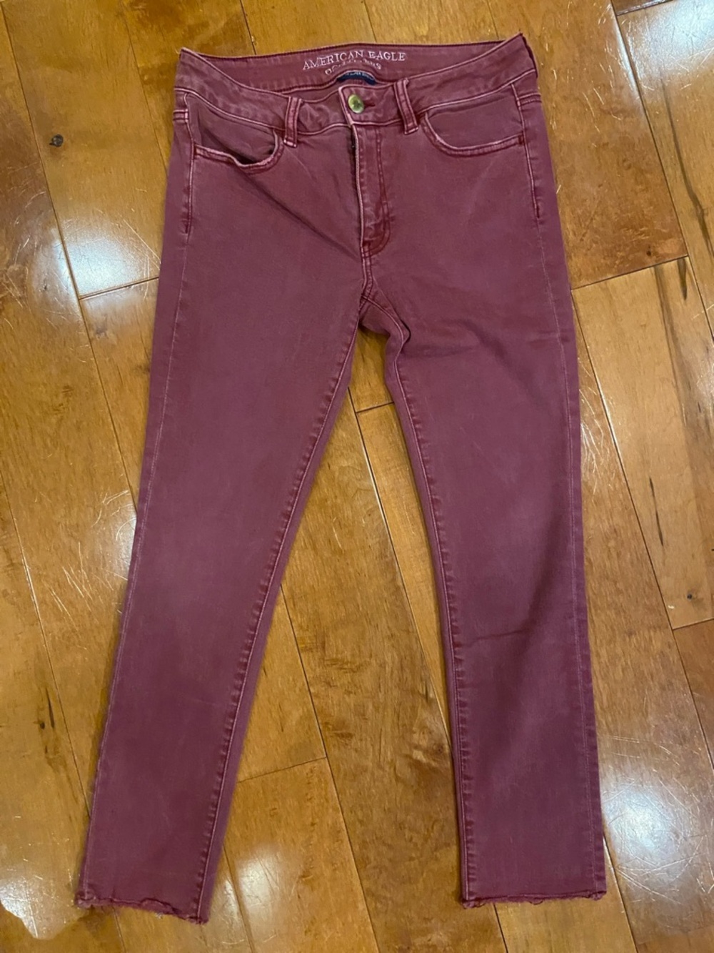 American Eagle Outfitters Women’s Wine Skinny Jeans